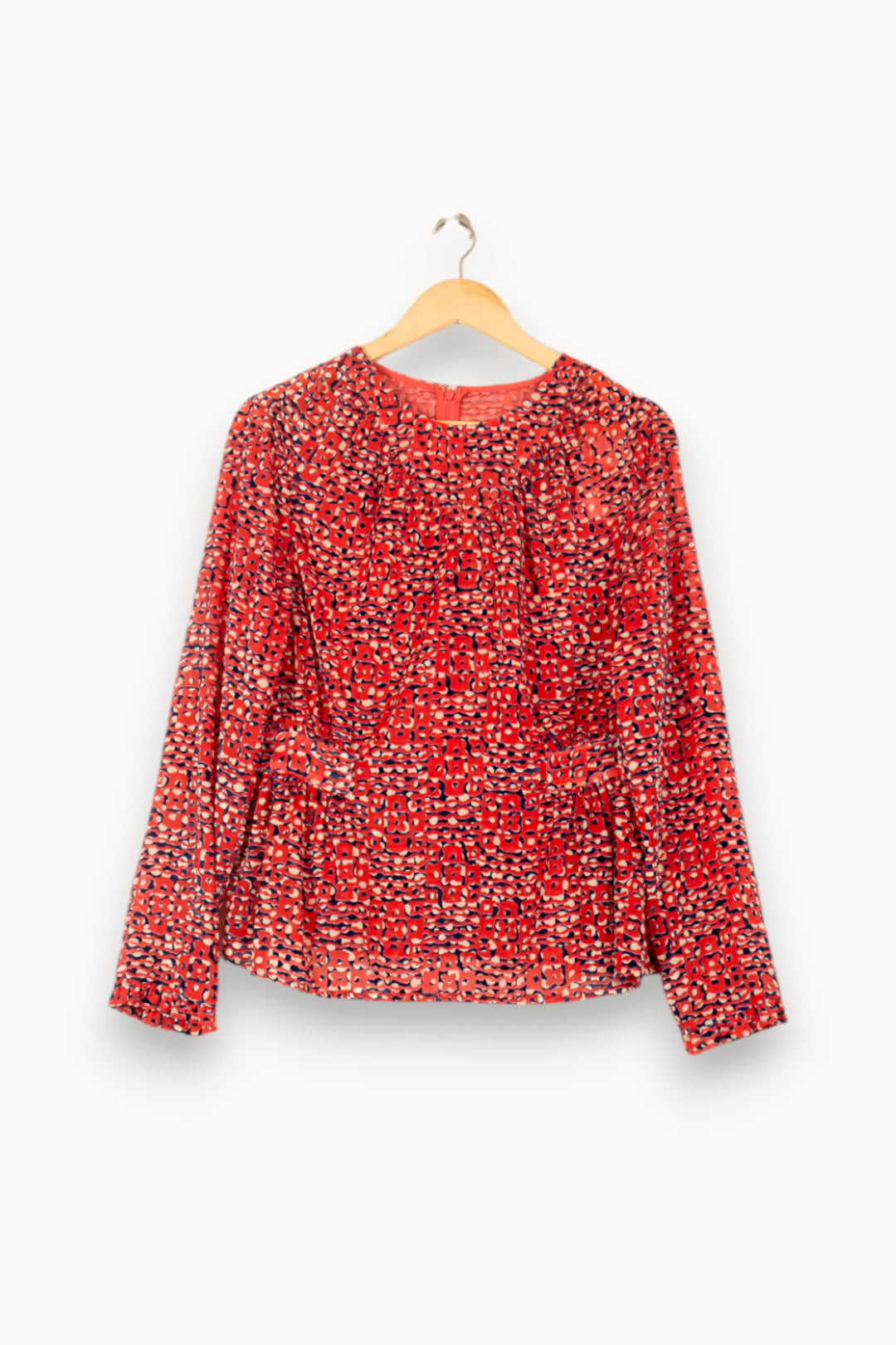 Blouse Rouge - Taille S/36 de la marque Bérénice | PARAD62569 - Vendu par Paradigme - Image 2