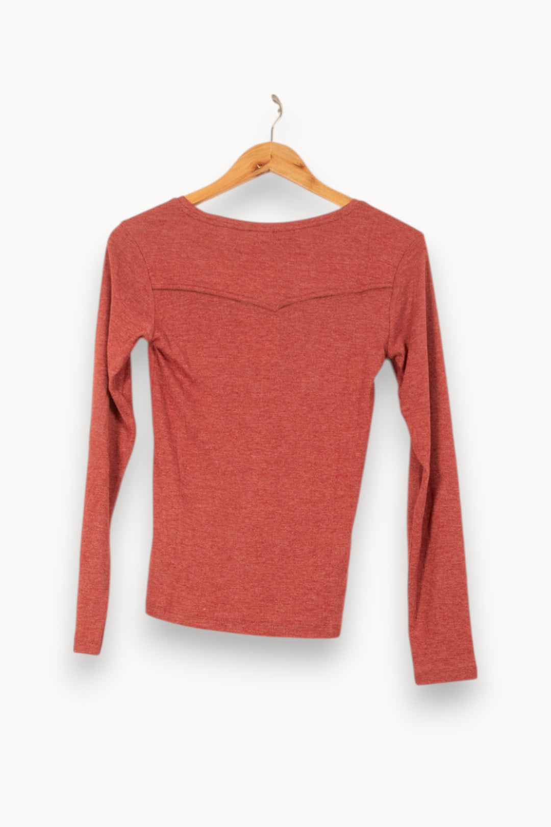Tee-shirt Manches Longues Bordeaux - Taille S/36 de la marque Bérénice | PARAD62570 - Vendu par Paradigme - Image 4