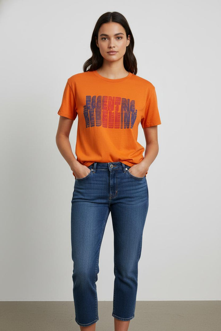 Tee-shirt Orange - Taille S/36