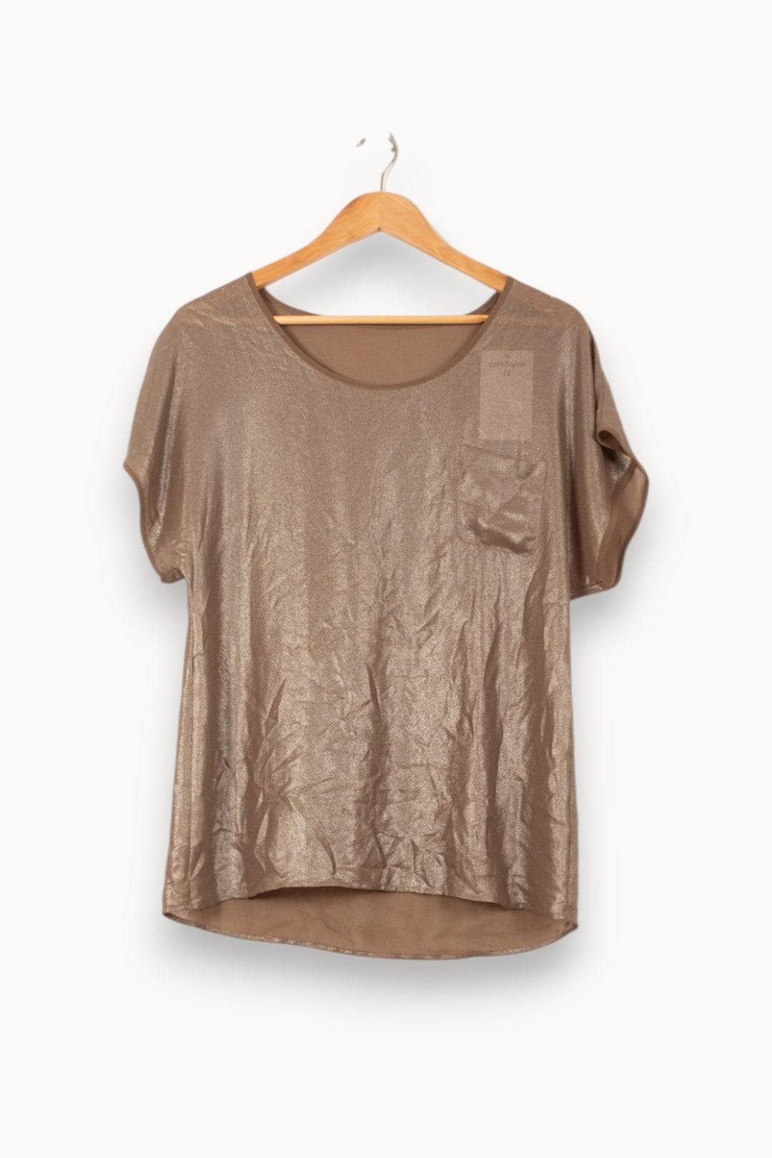 T-shirt Marron - Taille S/36 de la marque Bérénice | PARAD62573 - Vendu par Paradigme - Image 2