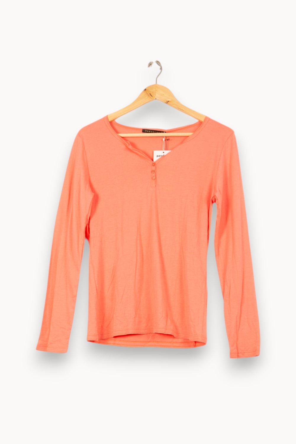 Tee-shirt Manches Longues Rose - Taille S/36 de la marque Bérénice | PARAD62576 - Vendu par Paradigme - Image 2