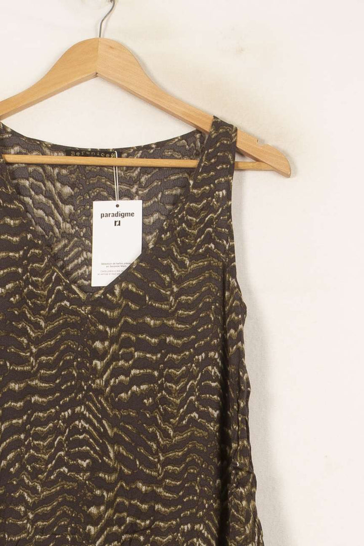 Débardeur Noir et Marron - Taille S/36 de la marque Bérénice | PARAD62581 - Vendu par Paradigme - Image 3