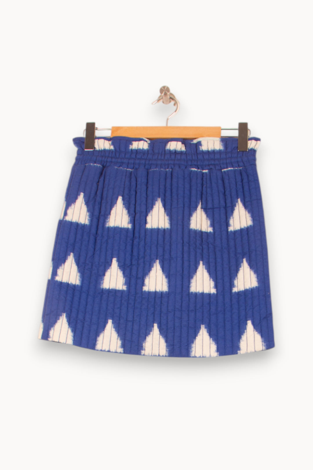 Jupe Courte Bleue et Blanche - Taille XS/34 de la marque Bérénice | PARAD62583 - Vendu par Paradigme - Image 4