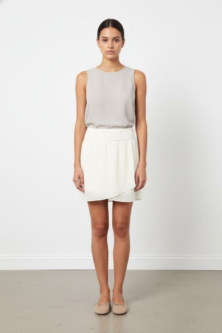 Jupe Courte Blanche - Taille S/36