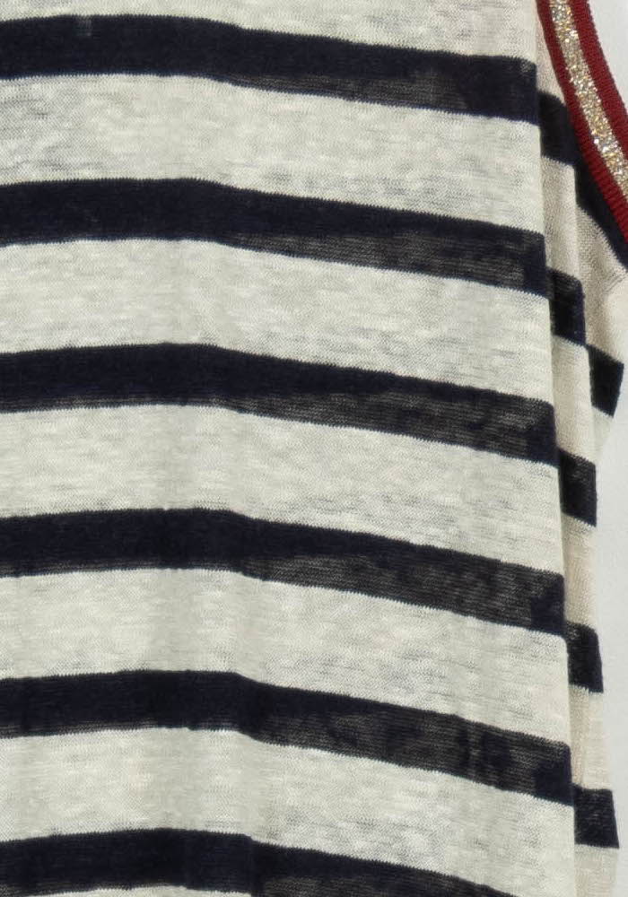 Robe Longue Blanche et Noire - Taille S/36 de la marque Bérénice | PARAD62591 - Vendu par Paradigme - Image 3