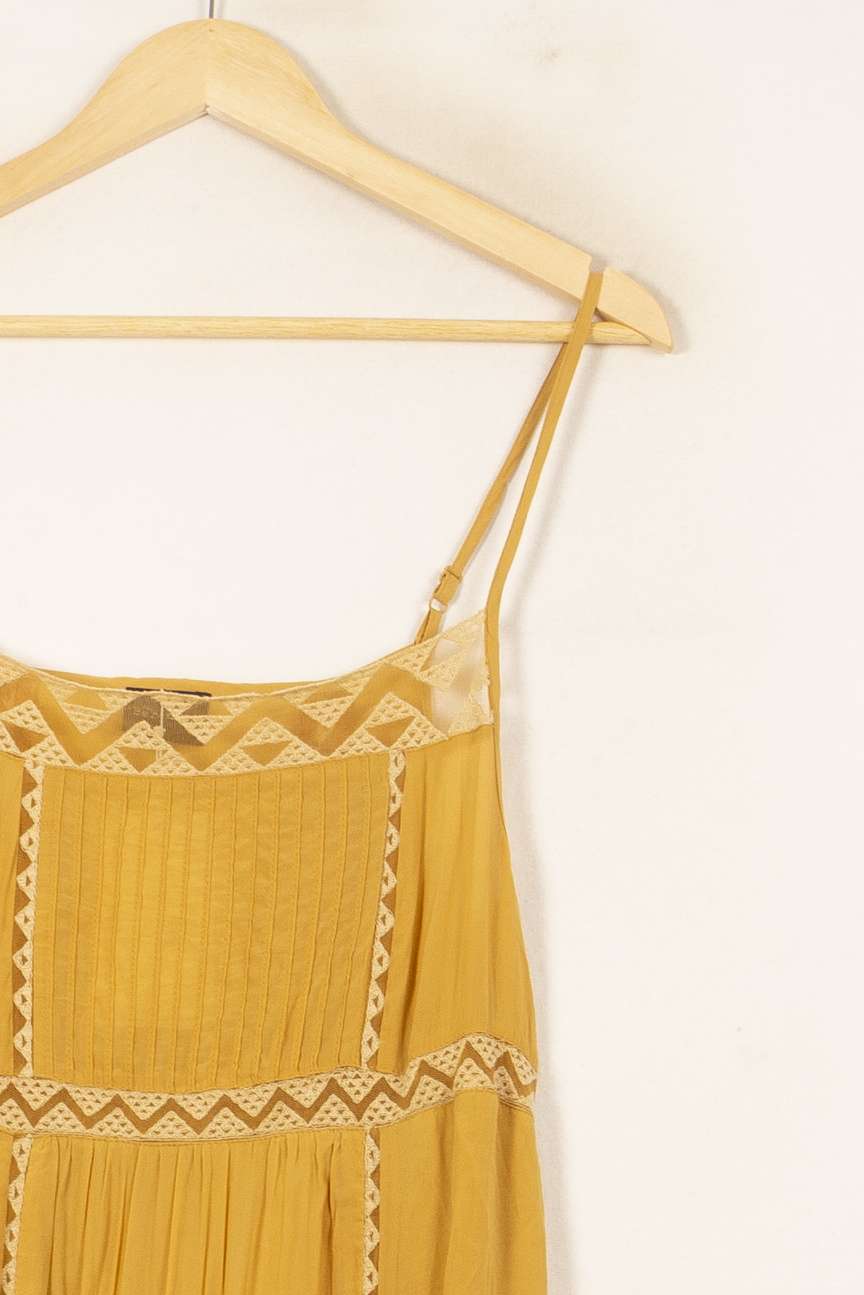 Robe Longue Jaune - Taille S/36 de la marque Bérénice | PARAD62592 - Vendu par Paradigme - Image 3