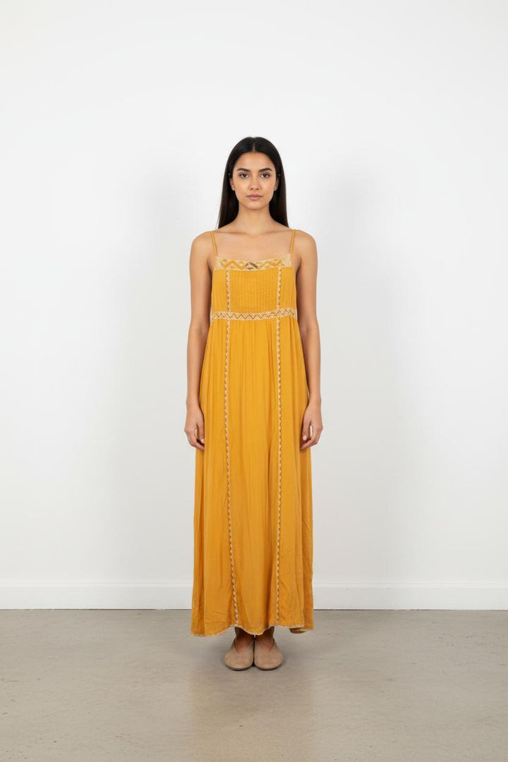 Robe Longue Jaune - Taille S/36