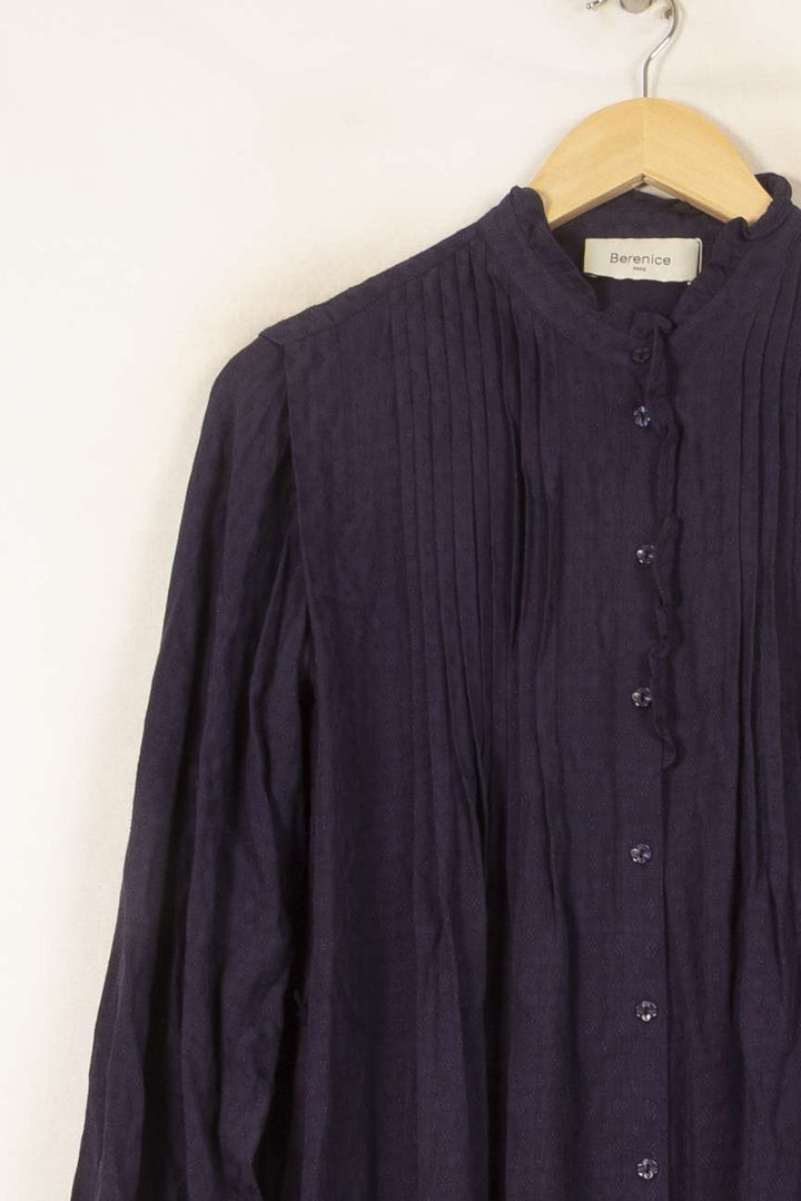 Robe Chemise Bleue - Taille S/36 de la marque Bérénice | PARAD62595 - Vendu par Paradigme - Image 3