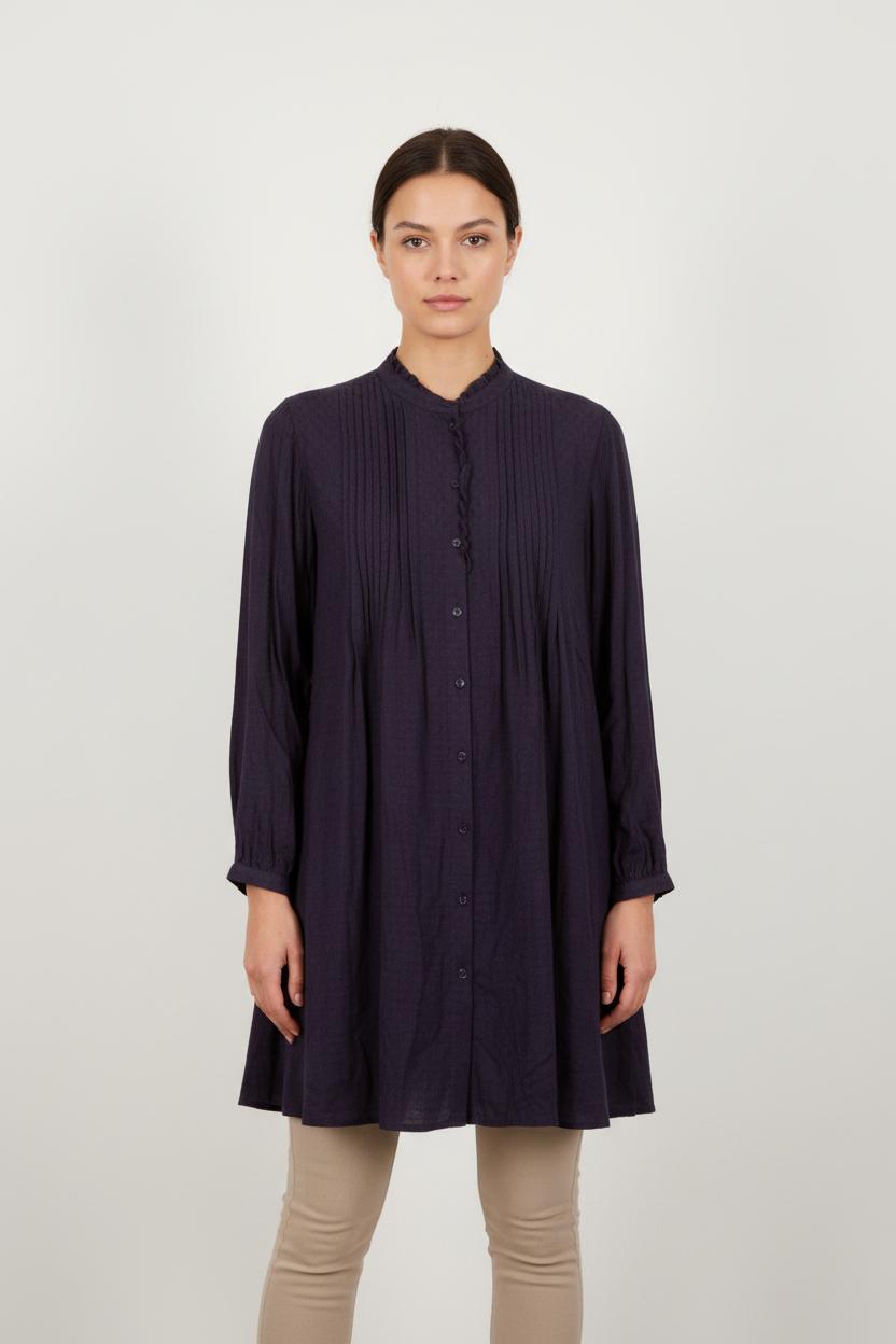 Robe Chemise Bleue - Taille S/36