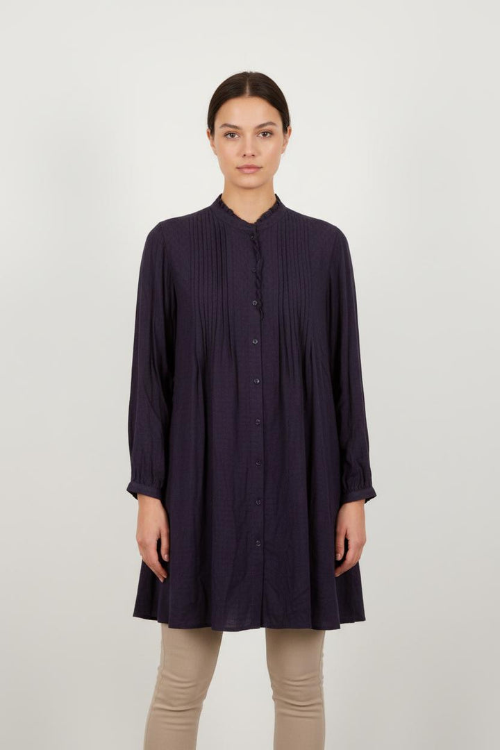 Robe Chemise Bleue - Taille S/36