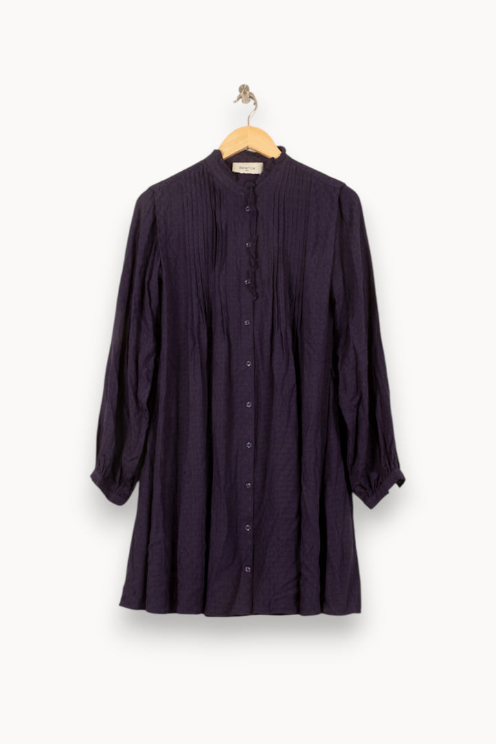 Robe Chemise Bleue - Taille S/36 de la marque Bérénice | PARAD62595 - Vendu par Paradigme - Image 2