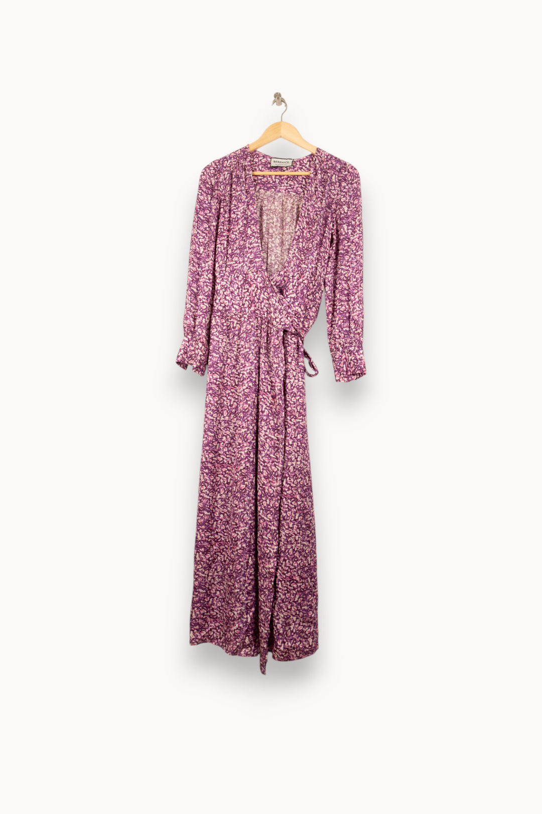 Robe Portefeuille Violette - Taille S/36 de la marque Bérénice | PARAD62596 - Vendu par Paradigme - Image 2