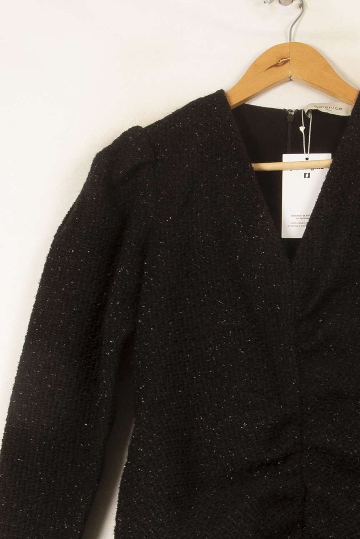 Robe Courte Noire - Taille S/36 de la marque Bérénice | PARAD62597 - Vendu par Paradigme - Image 3