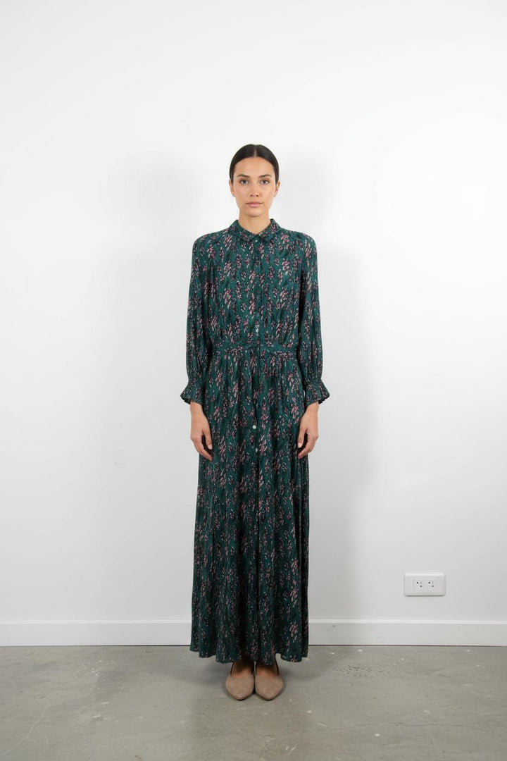 Robe Longue Verte - Taille S/36