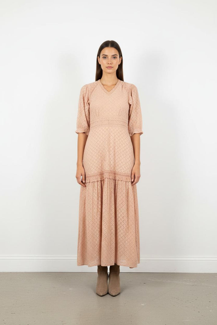 Robe Longue Rose - Taille S/36