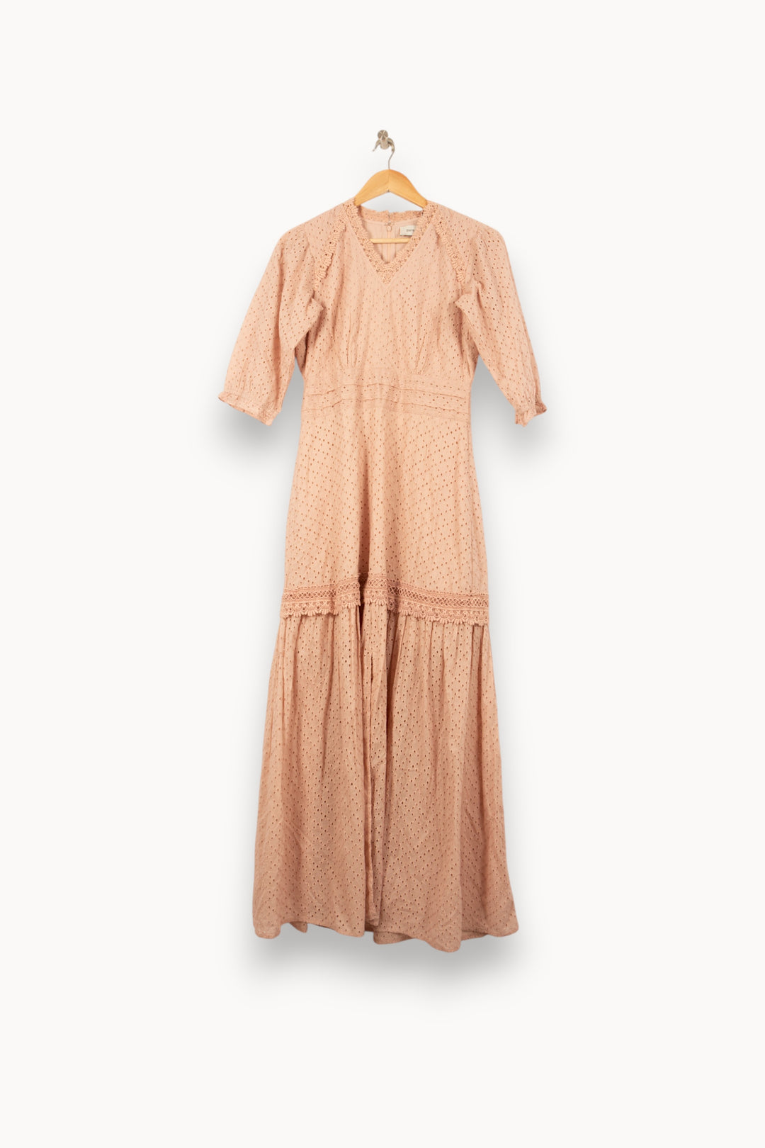 Robe Longue Rose - Taille S/36 de la marque Bérénice | PARAD62604 - Vendu par Paradigme - Image 2
