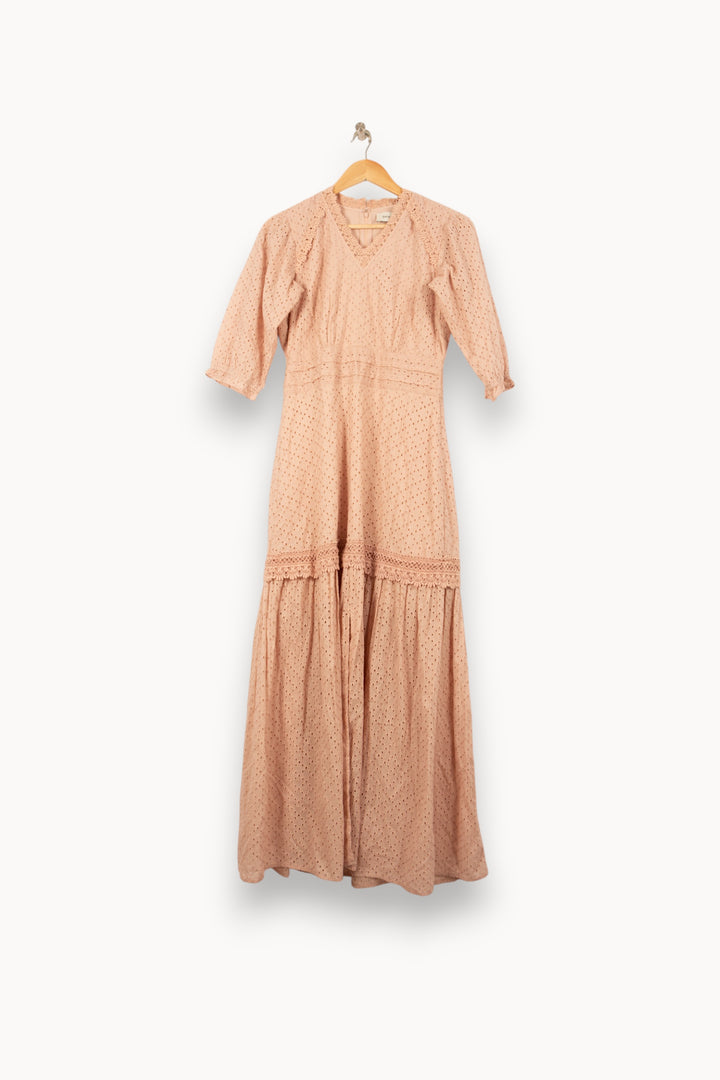 Robe Longue Rose - Taille S/36 de la marque Bérénice | PARAD62604 - Vendu par Paradigme - Image 2