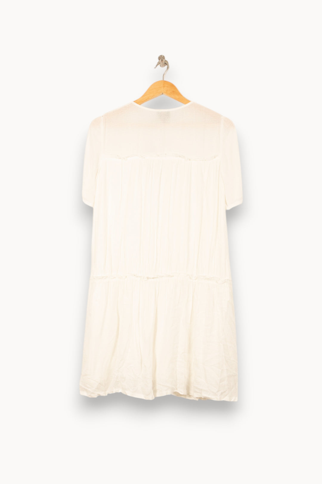 Robe Courte Blanche - Taille S/36 de la marque Bérénice | PARAD62605 - Vendu par Paradigme - Image 4