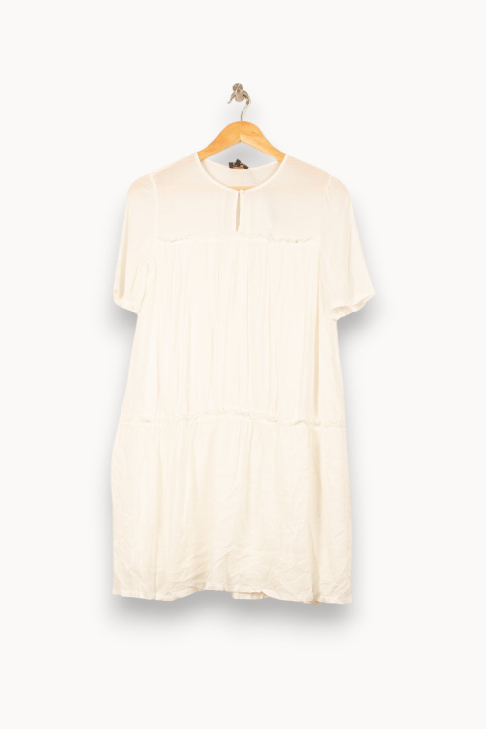 Robe Courte Blanche - Taille S/36 de la marque Bérénice | PARAD62605 - Vendu par Paradigme - Image 2