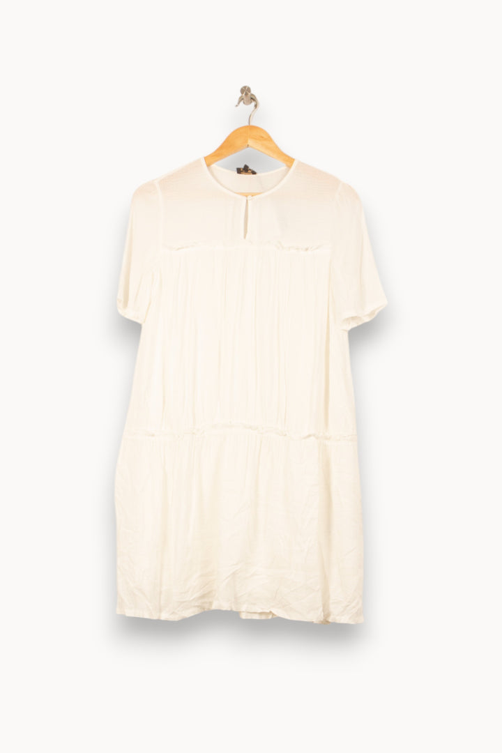 Robe Courte Blanche - Taille S/36 de la marque Bérénice | PARAD62605 - Vendu par Paradigme - Image 2