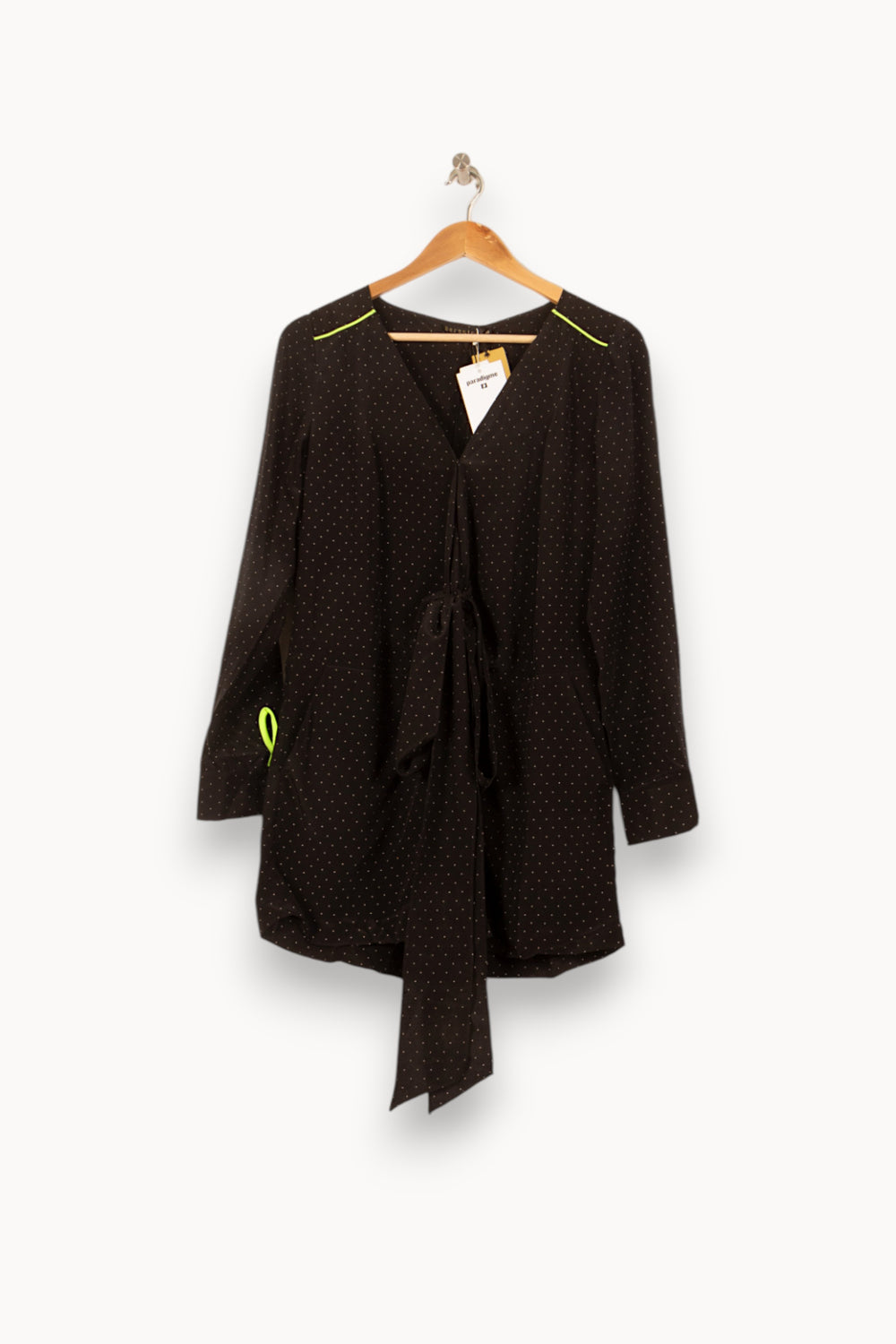 Combishort Noir - Taille S/36 de la marque Bérénice | PARAD62606 - Vendu par Paradigme - Image 2