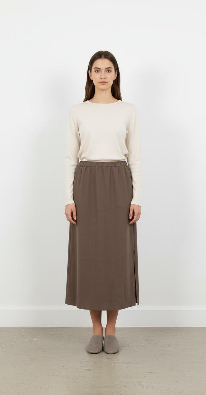 Jupe Longue Marron - Taille S/36
