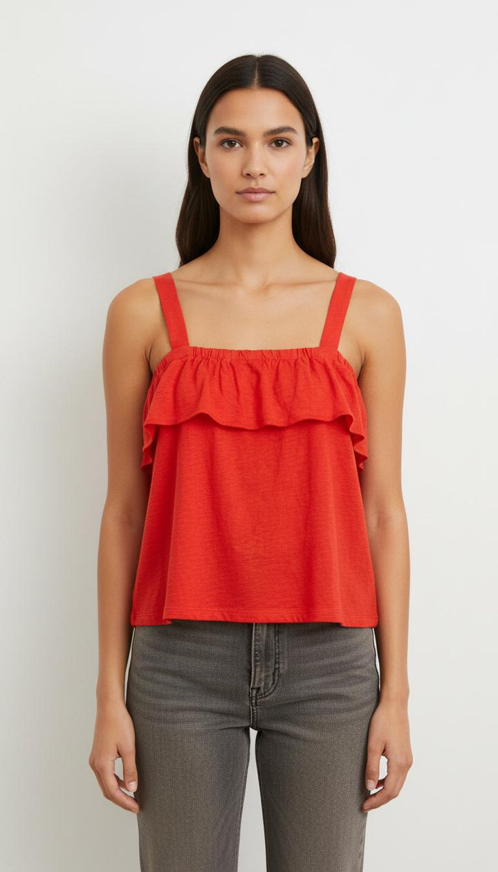 Débardeur Rouge - Taille S/36