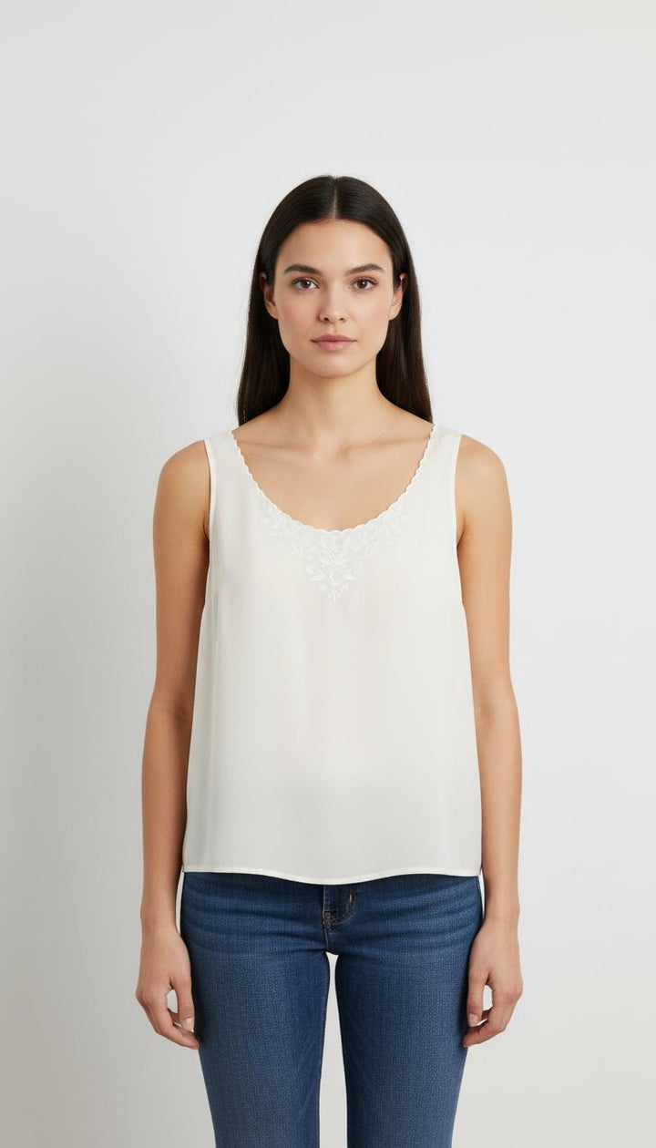 Débardeur Blanc - Taille S/36
