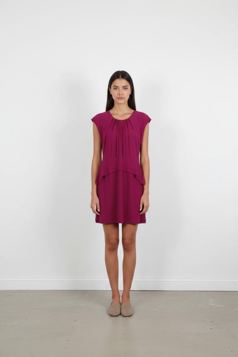 Robe Midi Rose - Taille S/36