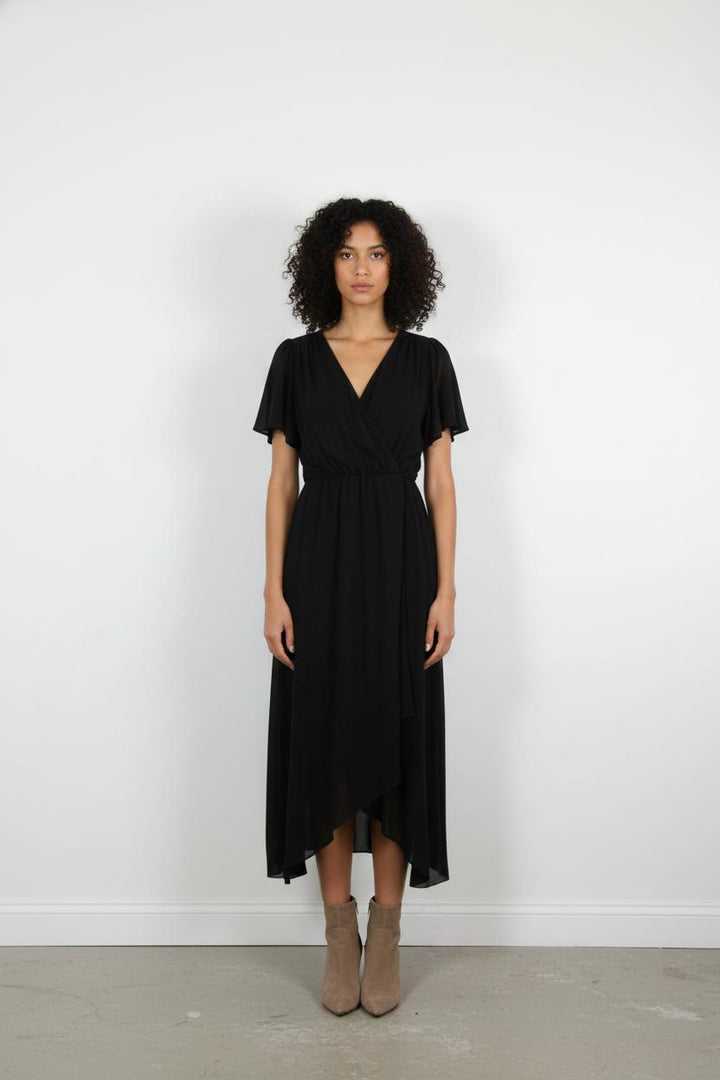 Robe Portefeuille Noire - Taille M/38