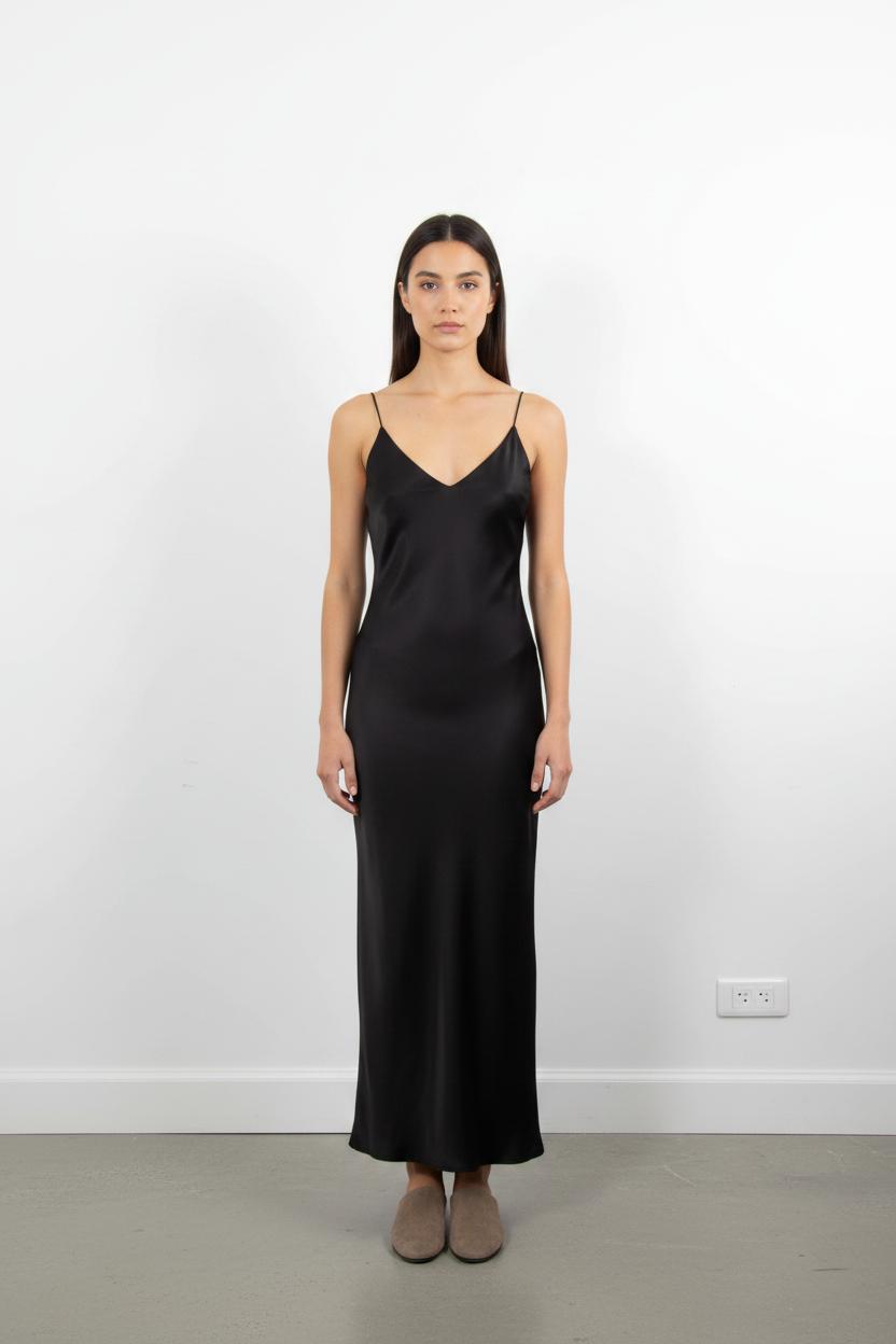 Robe Longue Noire - Taille S/36