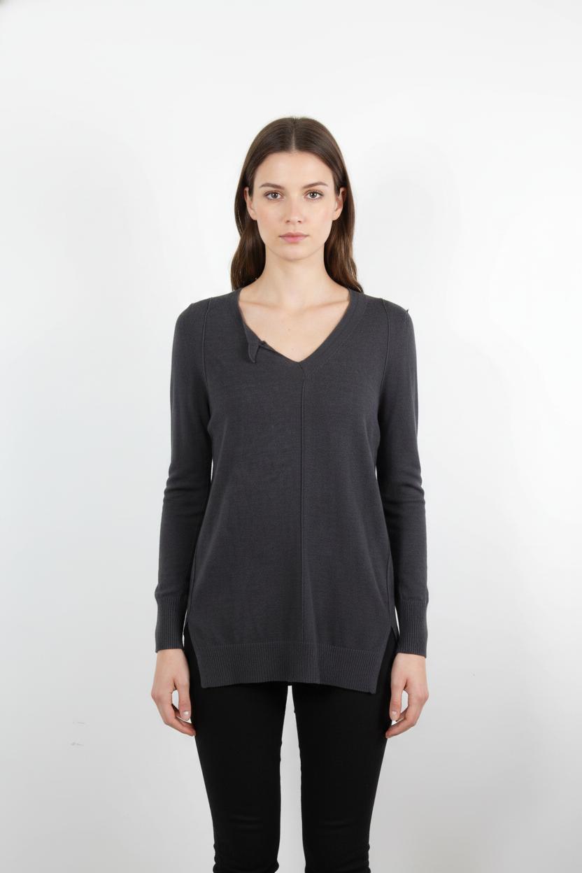 Pull Gris - Taille S/36