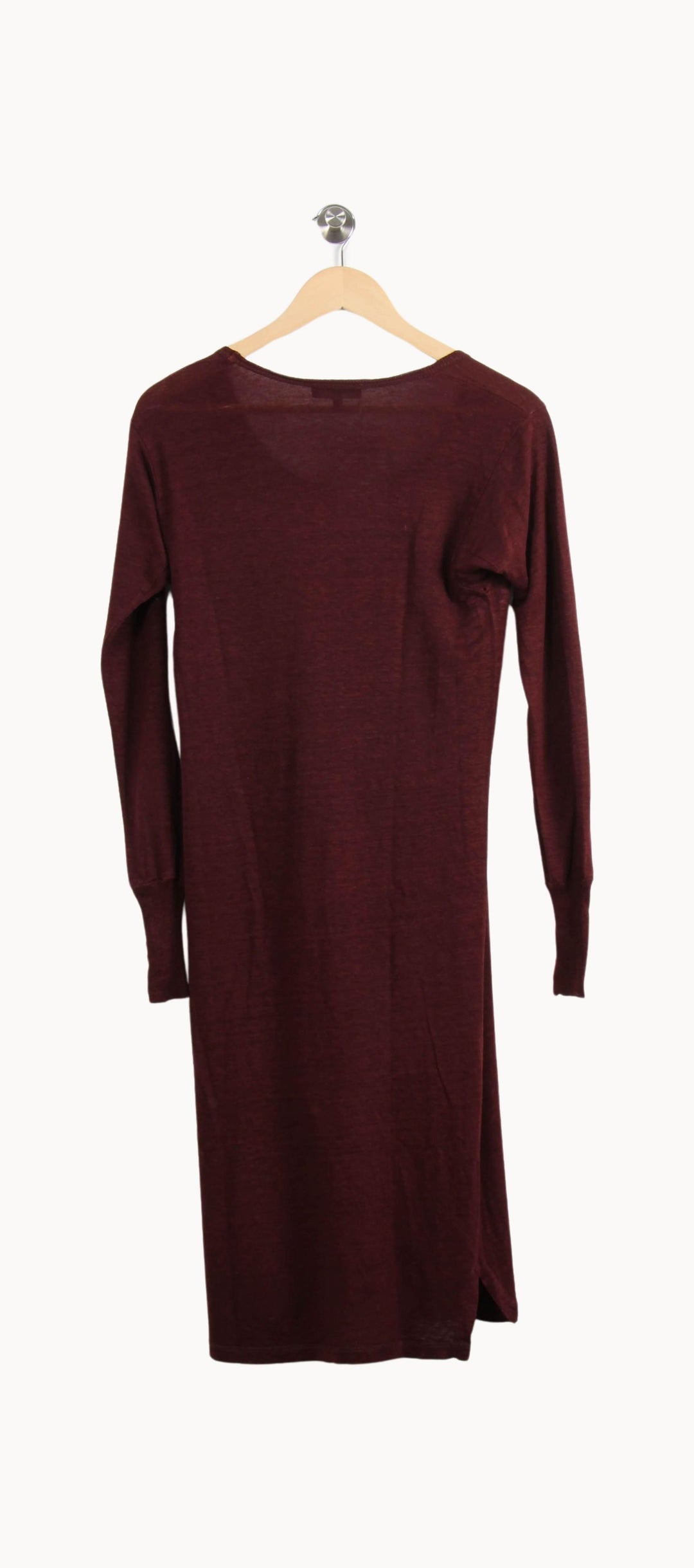 Robe Longue Bordeaux - Taille S/36 de la marque Isabel Marant étoile | PARAD62658 - Vendu par Paradigme - Image 4
