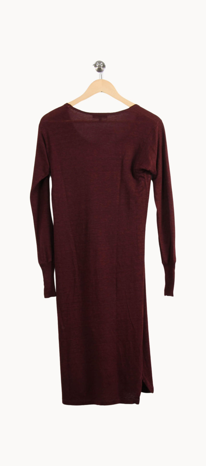 Robe Longue Bordeaux - Taille S/36 de la marque Isabel Marant étoile | PARAD62658 - Vendu par Paradigme - Image 4