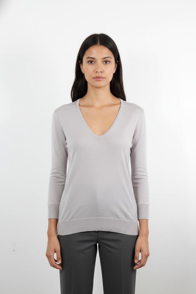 Pull Gris - Taille S/36