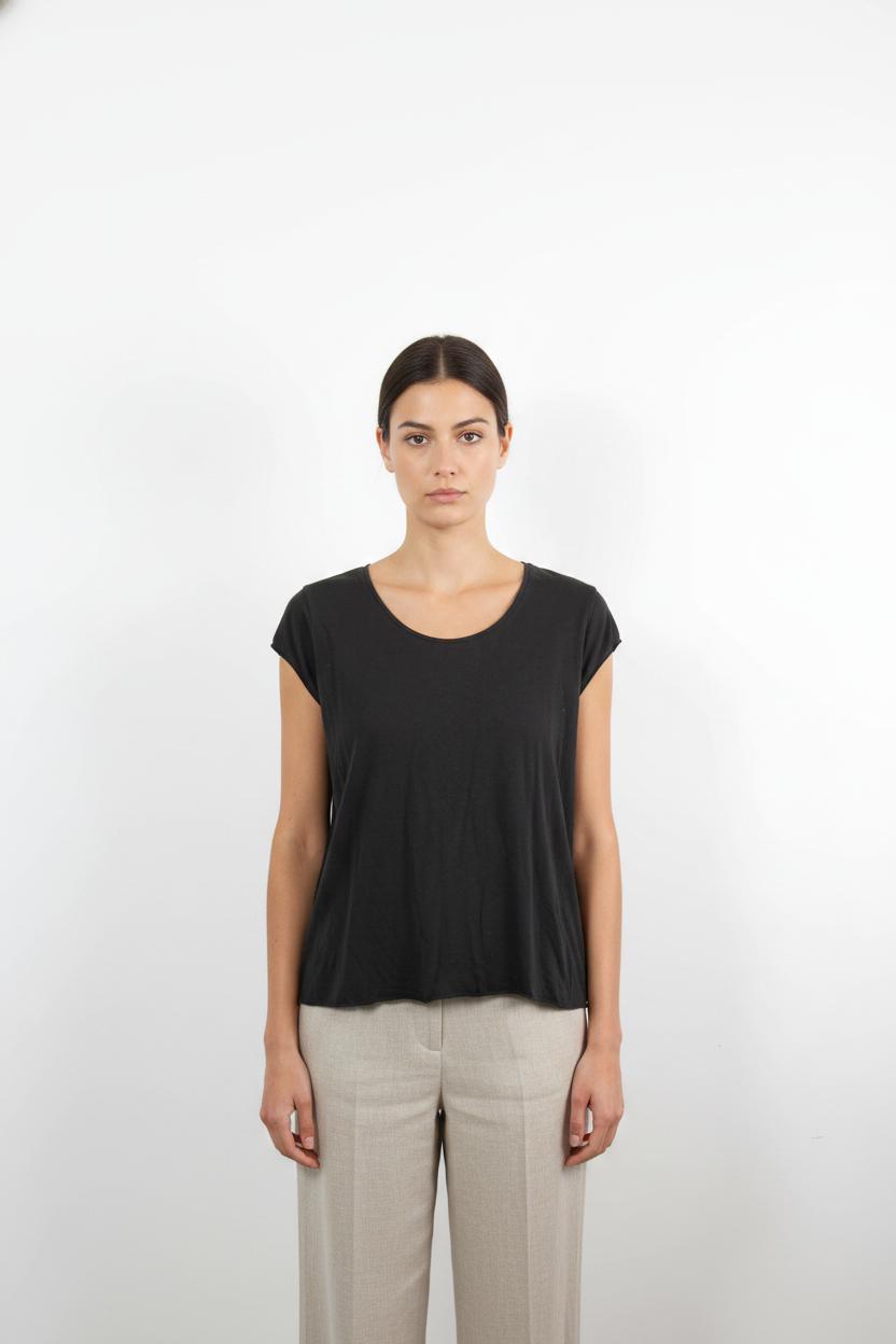 Tee-shirt Noir - Taille XS/34