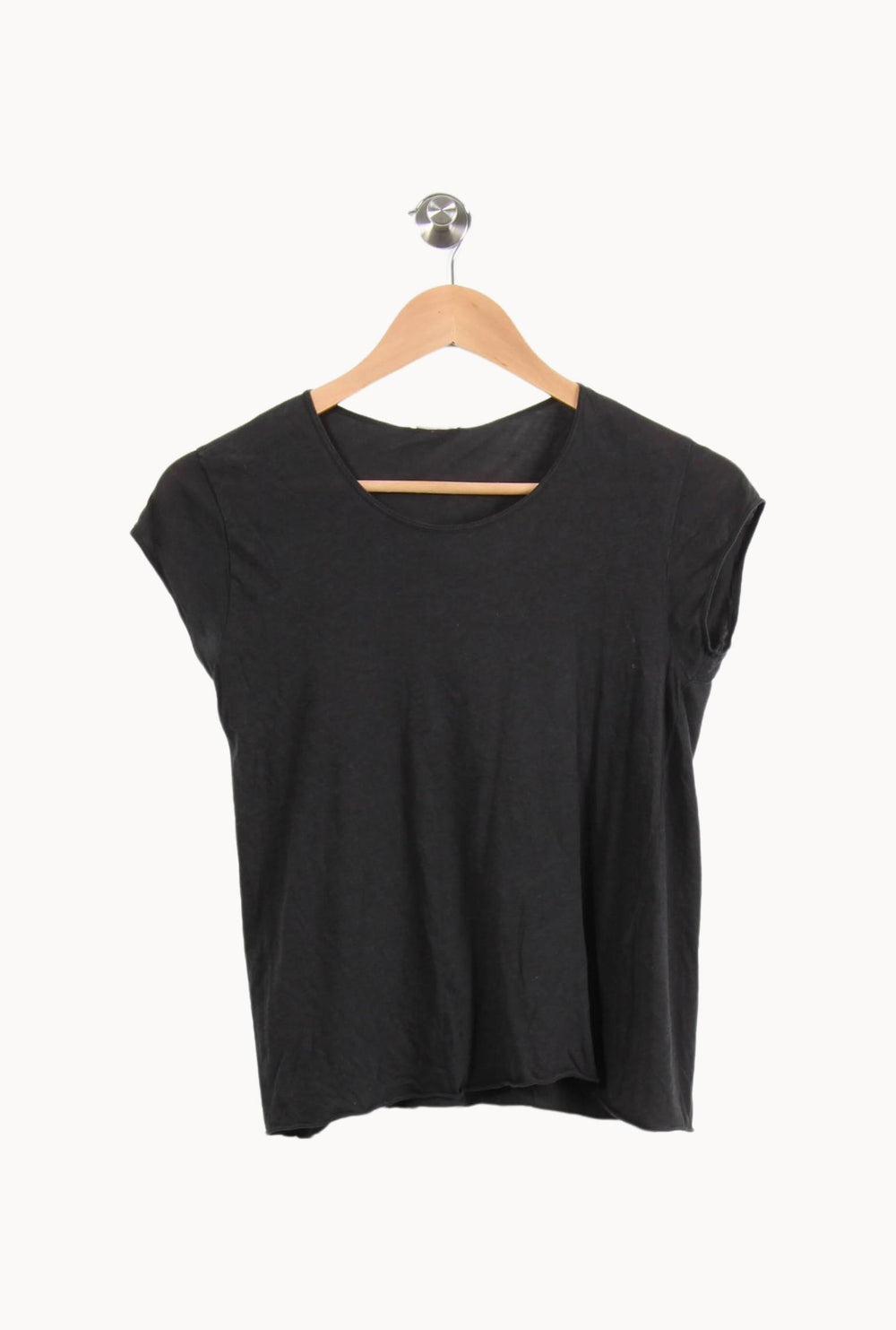 Tee-shirt Noir - Taille XS/34 de la marque American Vintage | PARAD62661 - Vendu par Paradigme - Image 2