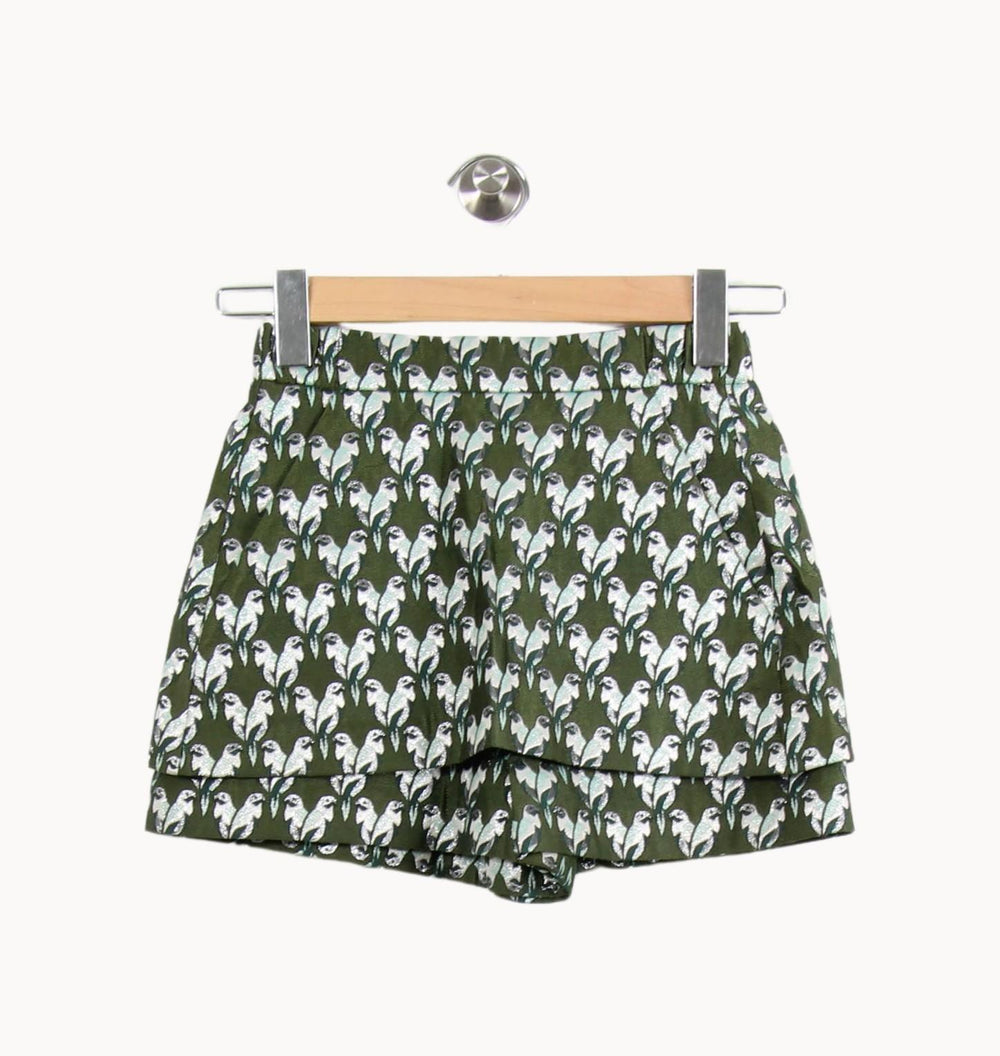 Short Vert et Blanc - Taille XS/34 de la marque Maje | PARAD62663 - Vendu par Paradigme - Image 2