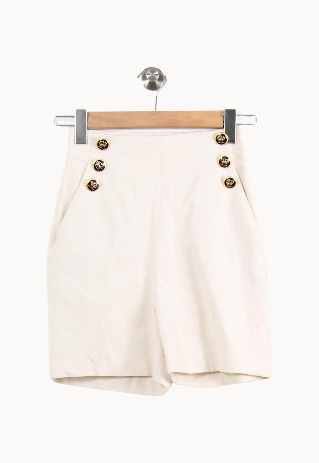 Short Beige - Taille XS/34 de la marque Tara Jarmon | PARAD62668 - Vendu par Paradigme - Image 2