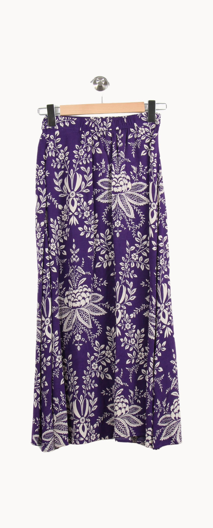 Jupe Longue Violette et Blanche - Taille XS/34 de la marque Petite Mendigote | PARAD62670 - Vendu par Paradigme - Image 4