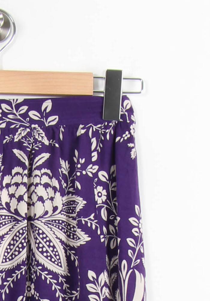 Jupe Longue Violette et Blanche - Taille XS/34 de la marque Petite Mendigote | PARAD62670 - Vendu par Paradigme - Image 3