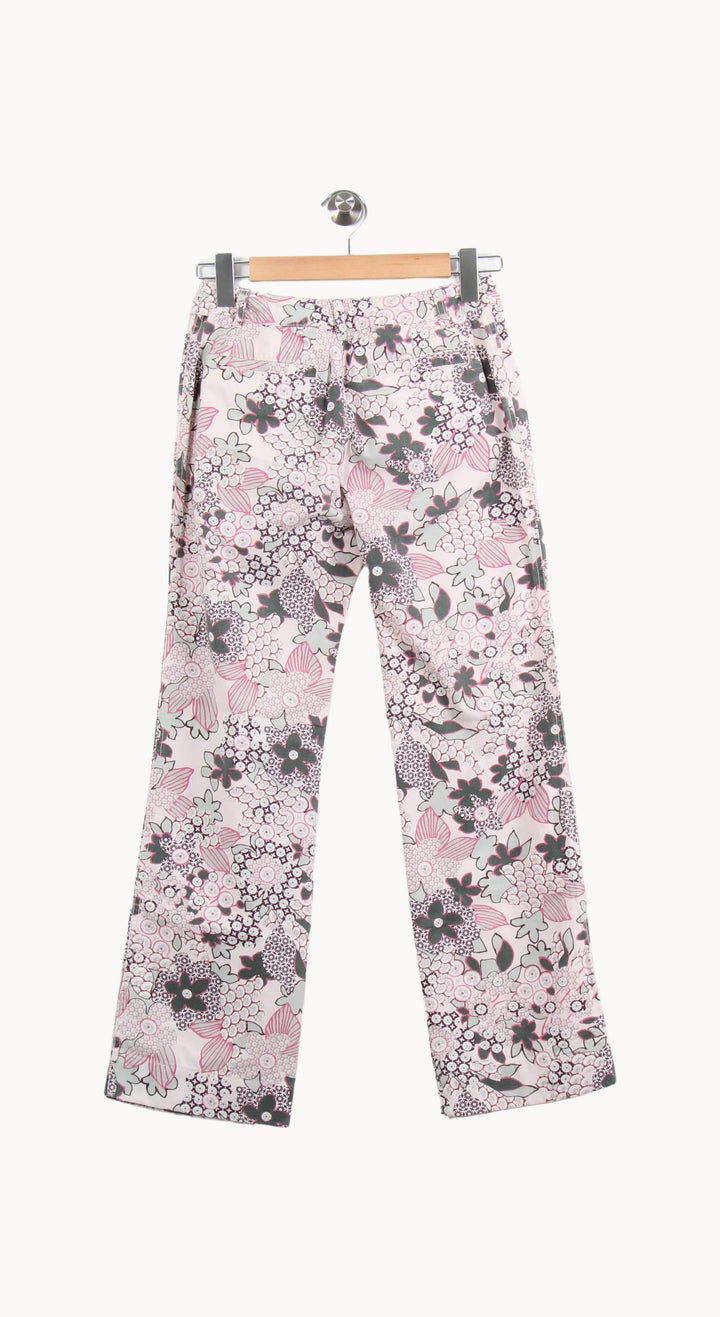 Pantalon Évasé Rose et Noir - Taille XS/34 de la marque Weekend Max Mara | PARAD62671 - Vendu par Paradigme - Image 4