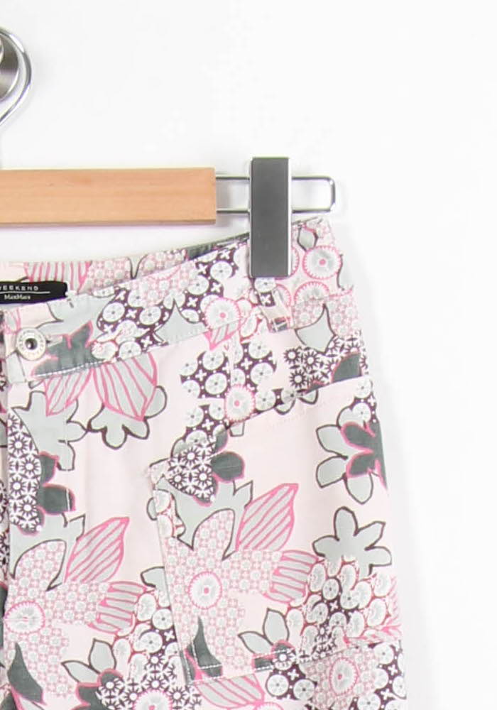 Pantalon Évasé Rose et Noir - Taille XS/34 de la marque Weekend Max Mara | PARAD62671 - Vendu par Paradigme - Image 3