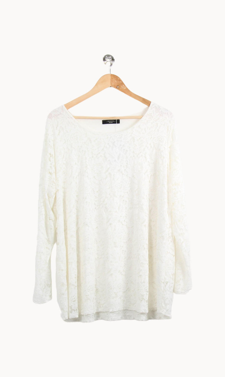 Robe Courte Blanche - Taille XXL/44 de la marque Weekend Max Mara | PARAD62672 - Vendu par Paradigme - Image 2