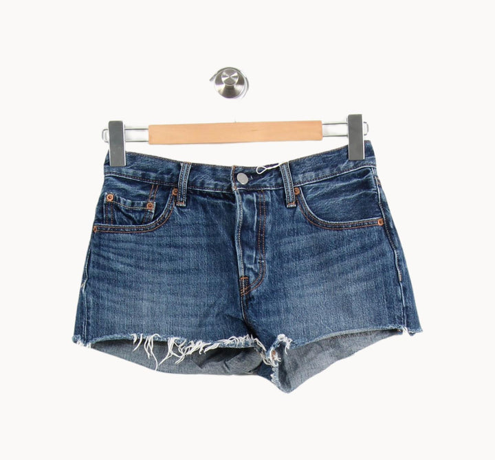 Short en Jean Bleu - Taille XS/34 de la marque Levi's | PARAD62673 - Vendu par Paradigme - Image 2