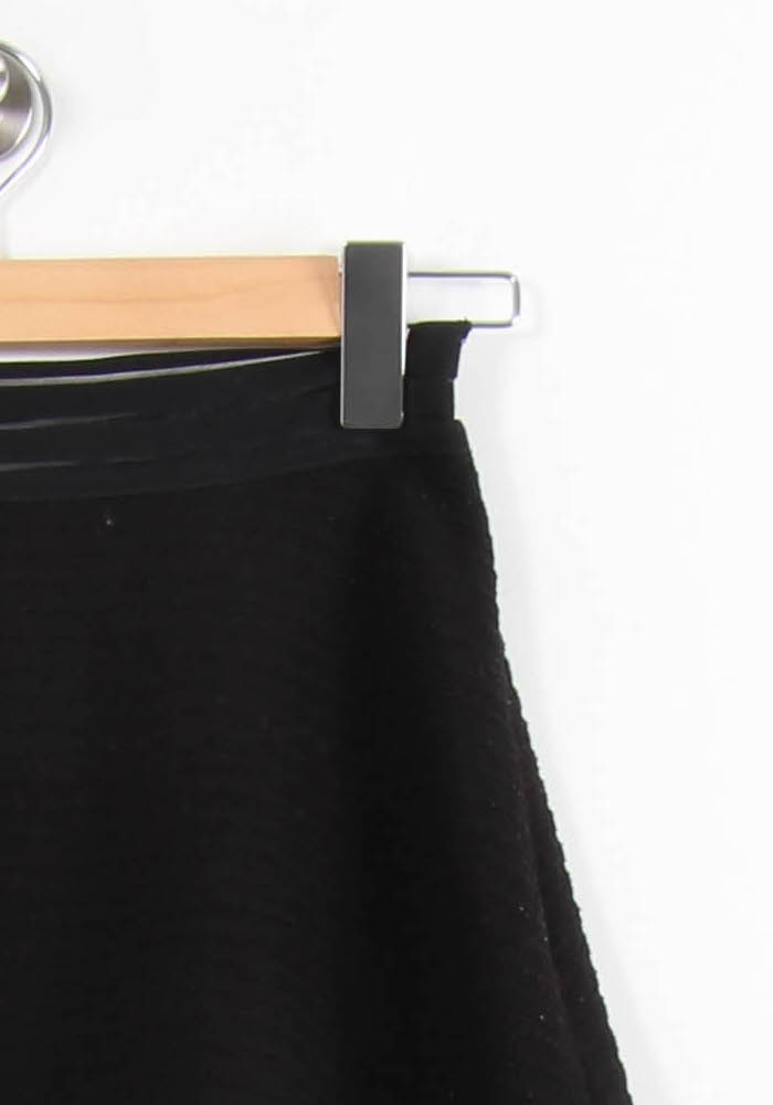 Jupe Évasée Noire - Taille S/36 de la marque Sandro | PARAD62678 - Vendu par Paradigme - Image 3