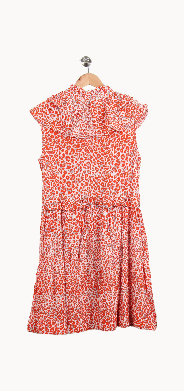 Robe Courte Rouge et Blanche - Taille L/40 de la marque Maje | PARAD62679 - Vendu par Paradigme - Image 4