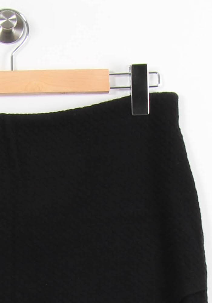 Jupe Portefeuille Noire - Taille L/40 de la marque Sézane | PARAD62681 - Vendu par Paradigme - Image 3