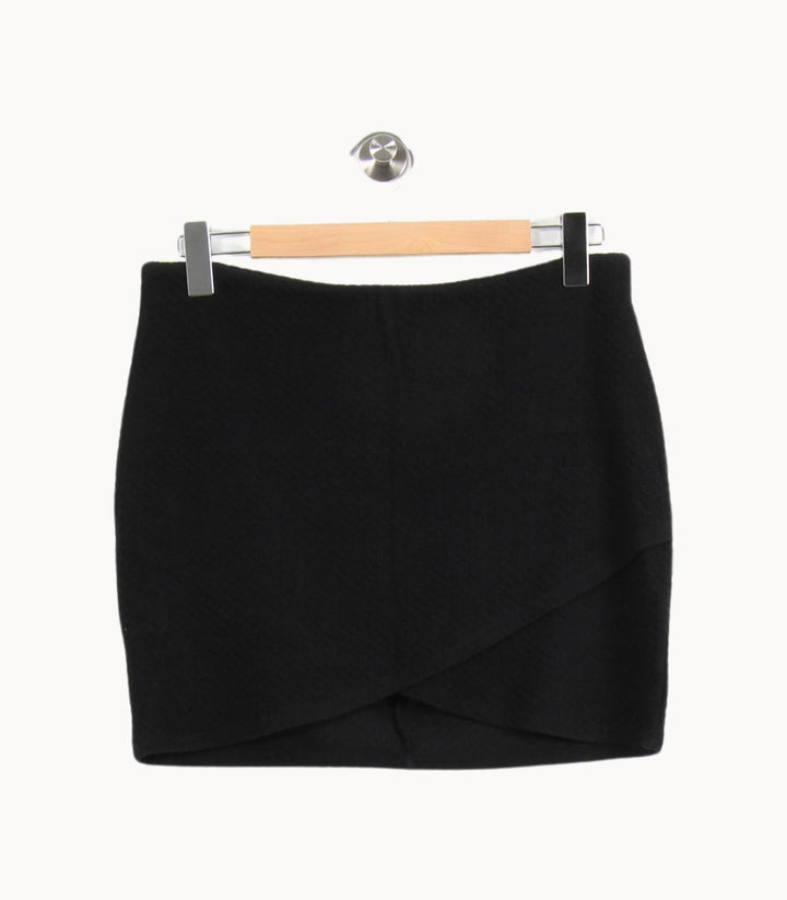 Jupe Portefeuille Noire - Taille L/40 de la marque Sézane | PARAD62681 - Vendu par Paradigme - Image 2