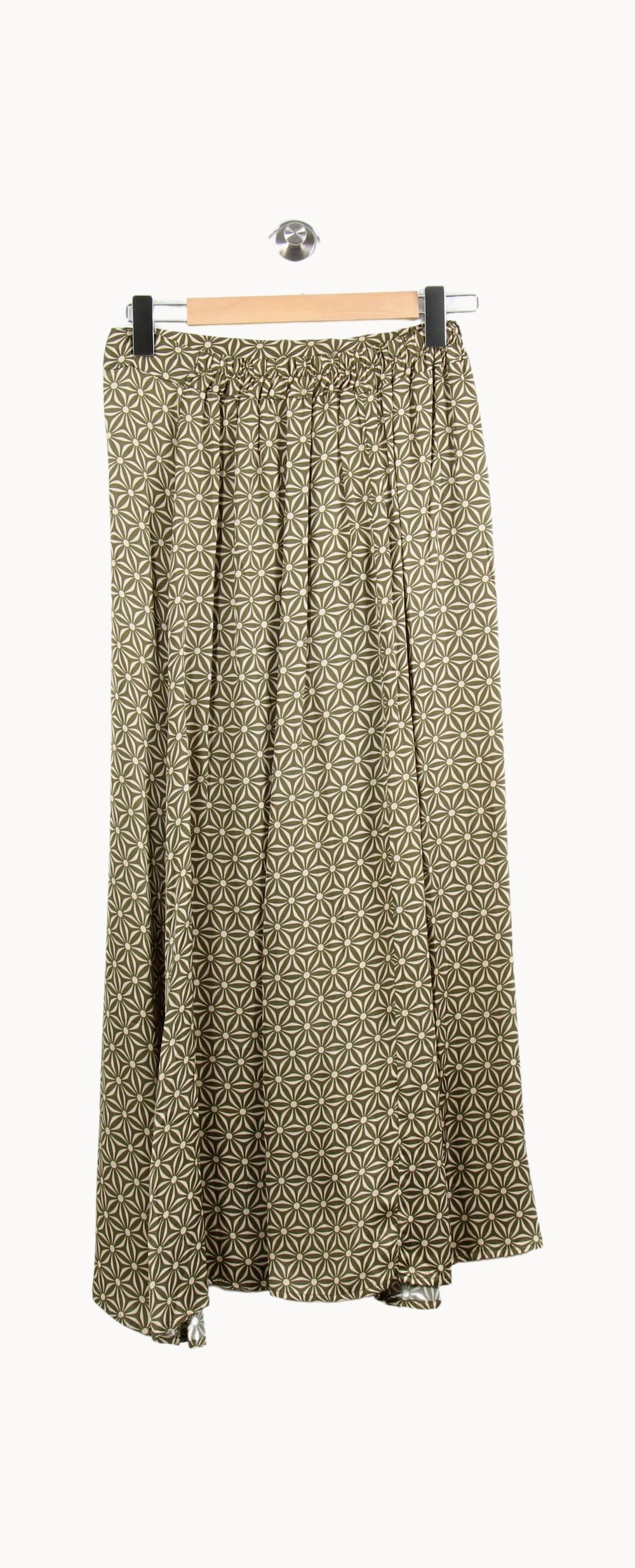 Jupe Longue Verte et Blanche - Taille M/38 de la marque La Petite Etoile | PARAD62682 - Vendu par Paradigme - Image 2